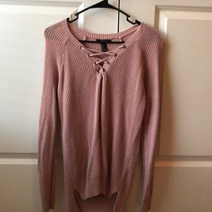 Pink forever 21 sweater
